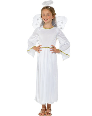 Classic Gold Angel Kids Costume