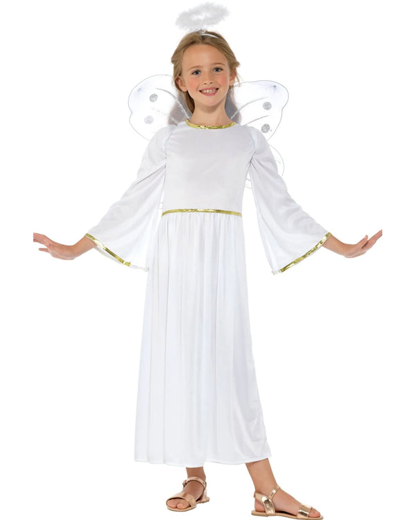 Classic Gold Angel Kids Costume