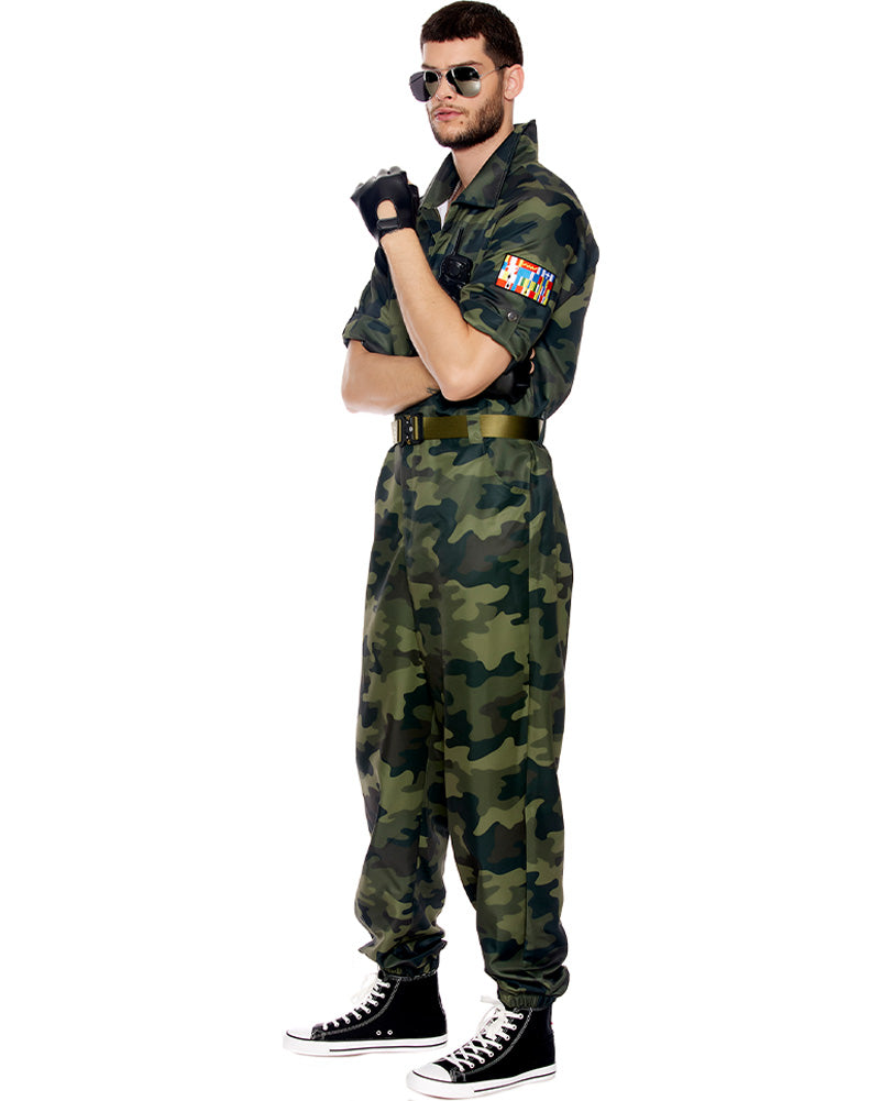 Combat Ready Military Mens Costume