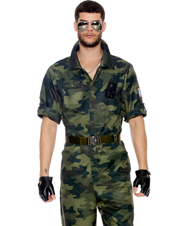 Combat Ready Military Mens Costume