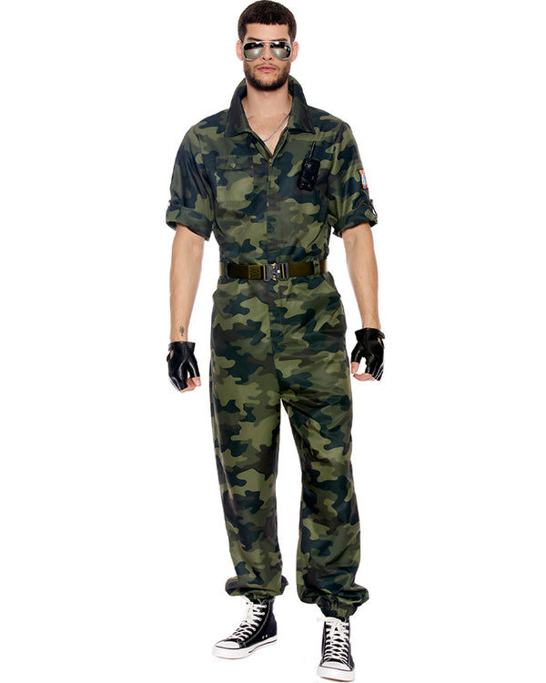 Combat Ready Military Mens Costume