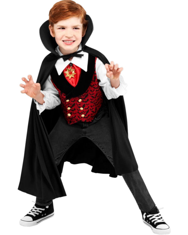 Count Drac Vampire Classic Boys Costume