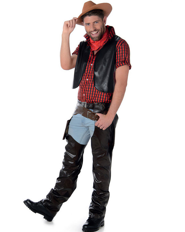 Wild West Cowboy Mens Costume