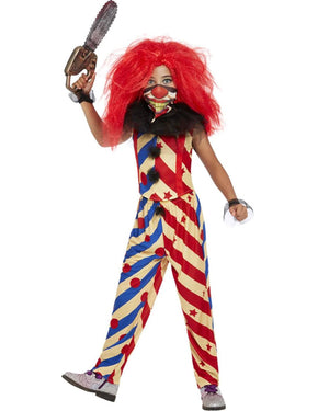 Creepy Clown Girls Costume