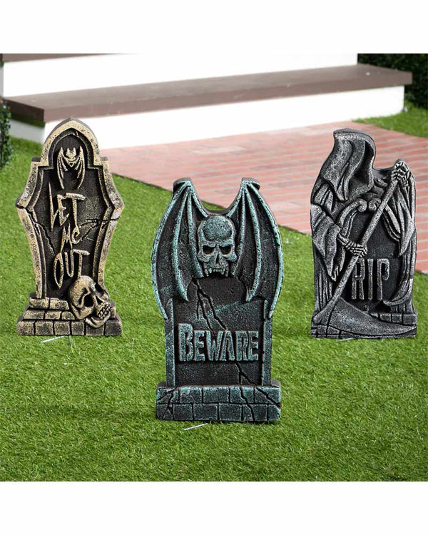 Cross Foam Tombstones Pack of 5