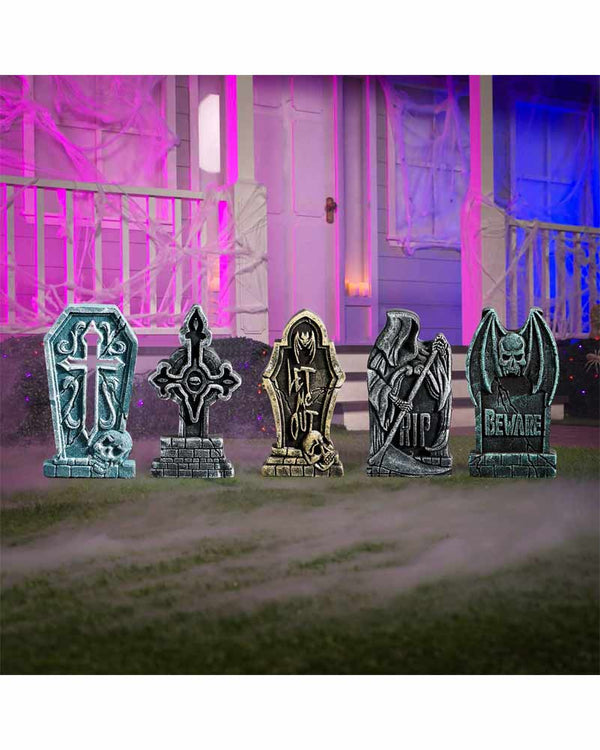 Cross Foam Tombstones Pack of 5