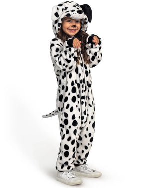 Dalmatian Cozy Jumpsuit Kids Costume