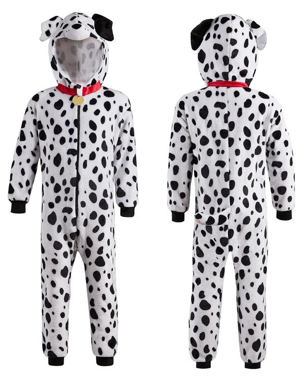 Dalmatian Cozy Jumpsuit Kids Costume