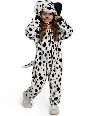 Dalmatian Cozy Jumpsuit Kids Costume