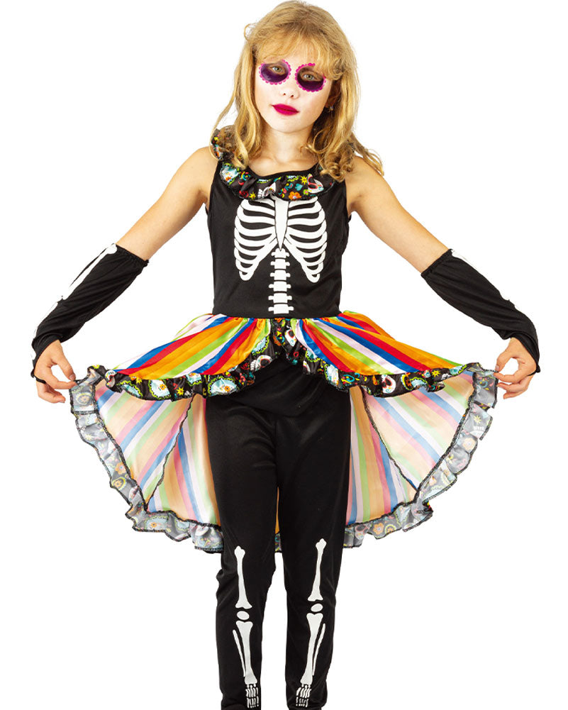 Day Of The Dead Girls Costume