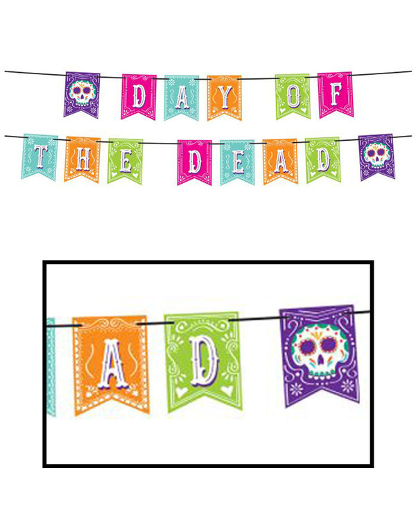 Day of the Dead Streamer Banner 2.4m