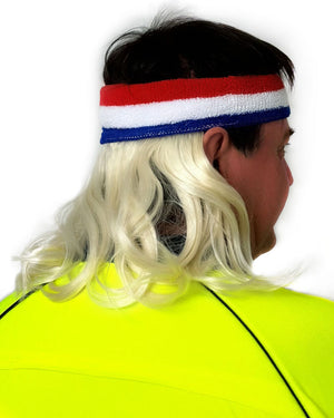 Dazza The Larrikin Blonde Magic Mullet Headband