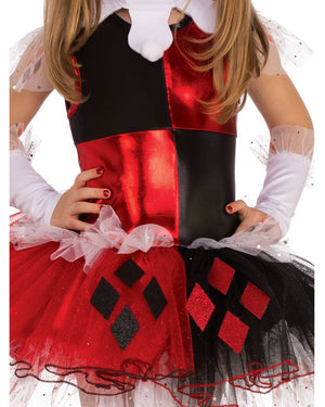 DC Comics Harley Quinn Deluxe Girls Costume