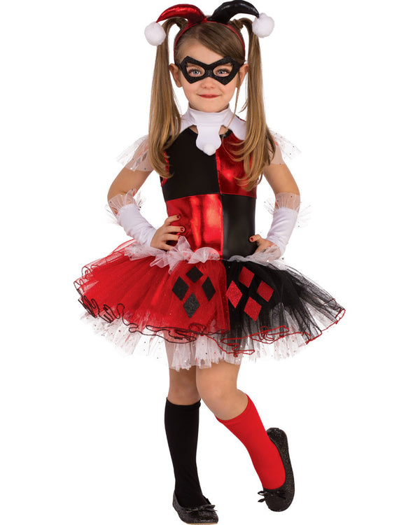 DC Comics Harley Quinn Deluxe Girls Costume