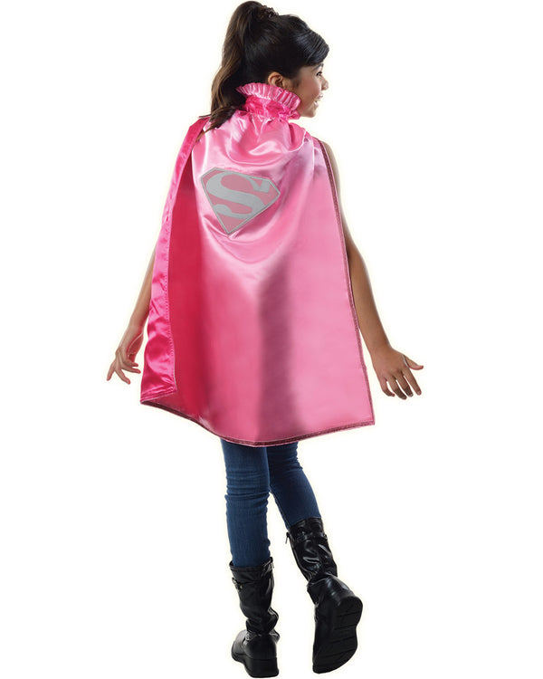 DC Comics Supergirl Pink Girls Cape