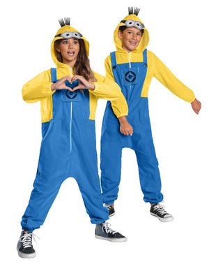 Despicable Me 4 Minion Kids Jumpsuit