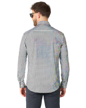 70s Discoballer Opposuit Mens Shirt