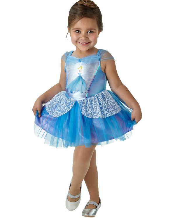 Disney Cinderella Ballerina Girls Costume