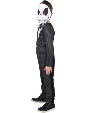 Disney Nightmare Before Christmas Jack Skellinton Deluxe Kids Costume