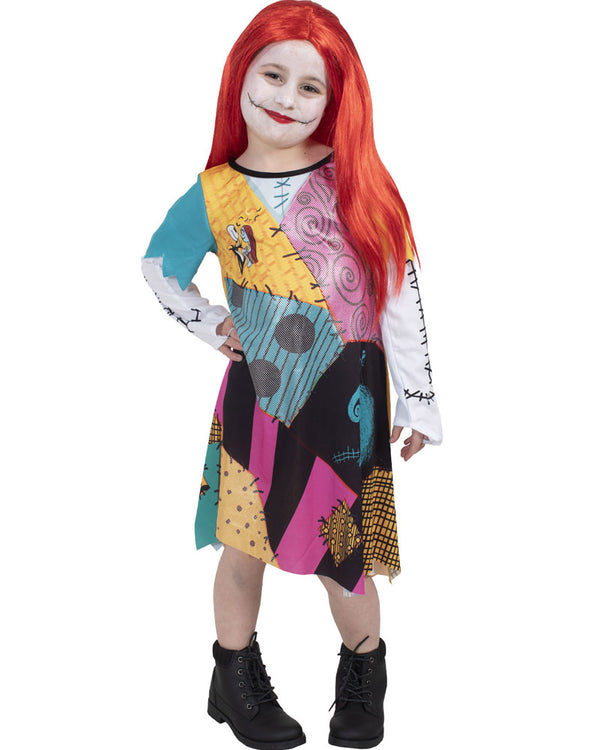 Disney Nightmare Before Christmas Sally Finkelstein Deluxe Kids Costume