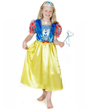 Disney Princess Snow White Glitter Classic Girls Costume