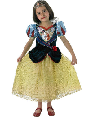 Disney Snow White Shimmer Deluxe Girls Costume