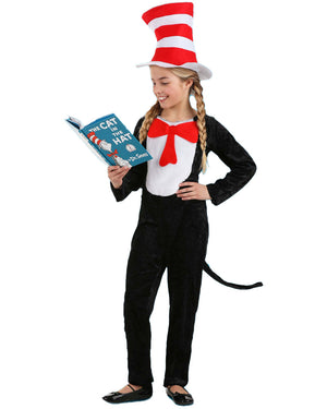 Dr Seuss Cat in the Hat Kids Costume