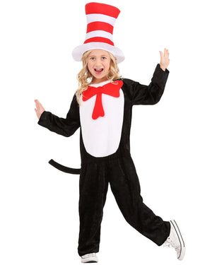 Dr Seuss Cat in the Hat Kids Costume