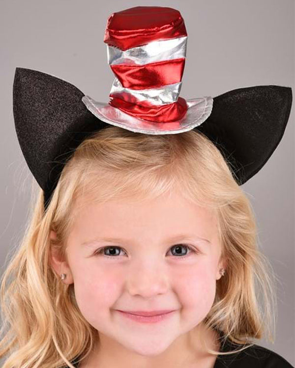 Dr Seuss The Cat in the Hat Deluxe Girls Toddler Costume