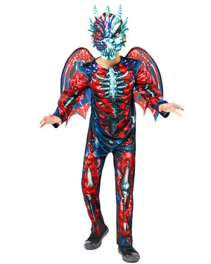 Dragon Skeleton Boys Costume 10-12 Years