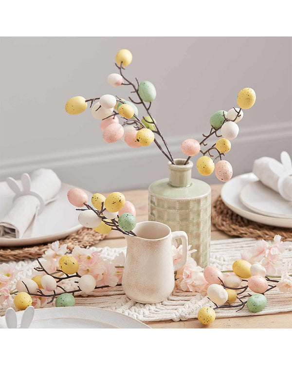 Eggciting Easter Stems and Eggs Decoration Pack of 5