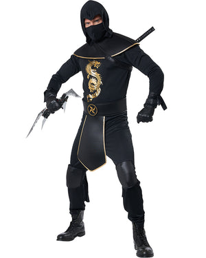 Elite Ninja Assassin Adult Mens Costume