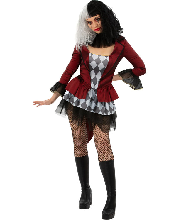 Evil Jester Deluxe Womens Costume