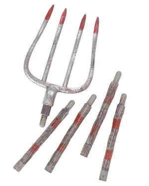 Extendable Bloody Pitchfork Prop 153cm