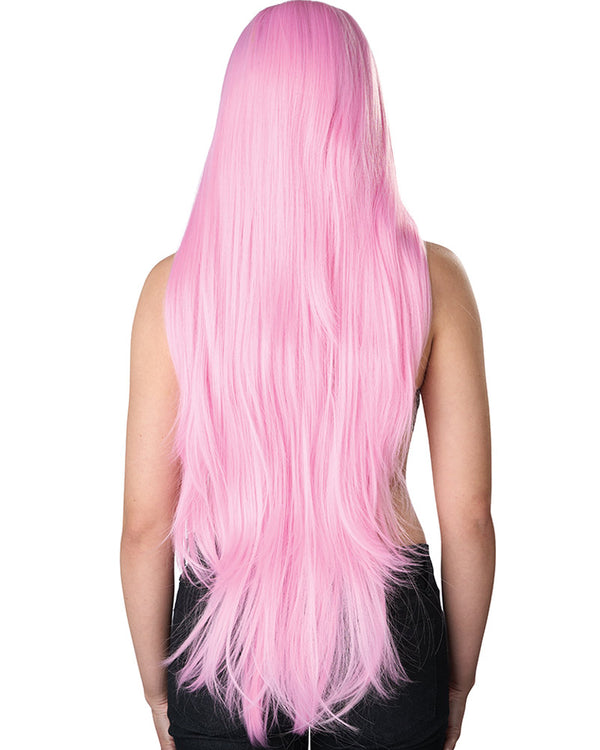 Extra Long Pink Wig