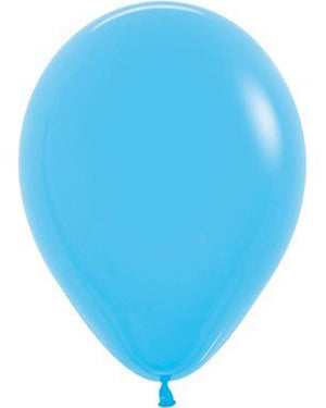 Fashion Blue 30cm Latex Balloons Pack of 50