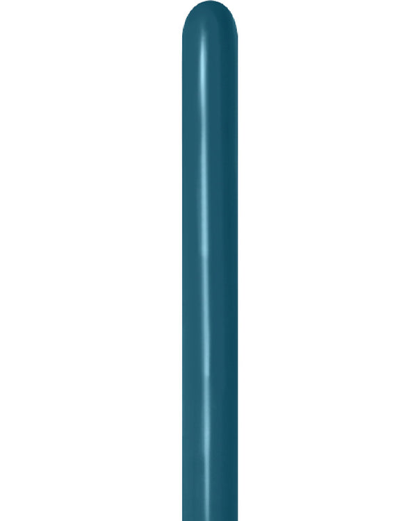 Fashion Deep Teal 260T Latex Modelling Balloons Pack of 100