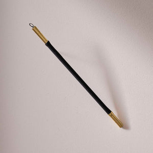 Fancy Dress Black and Gold Deluxe Magicians Wand
