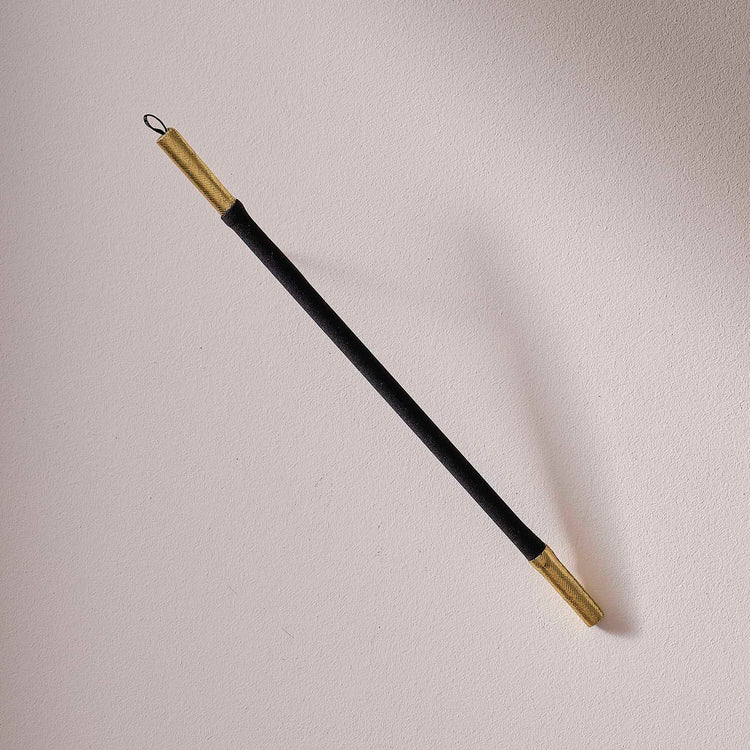 Fancy Dress Black and Gold Deluxe Magicians Wand