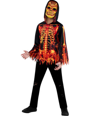 Fire Devil Boys Costume