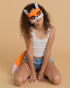 Fox Deluxe Mask and Tail Set