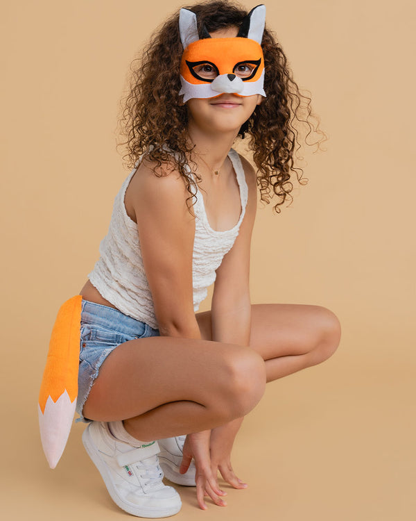 Fox Deluxe Mask and Tail Set