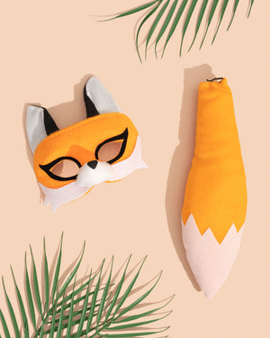 Fox Deluxe Mask and Tail Set