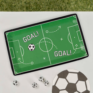 Kick Off Party Football Pitch Paper Plates