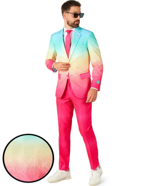 Funky Fade Opposuit Premium Mens Suit