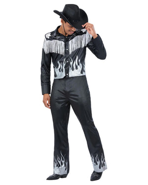 Glamorous Cowboy Deluxe Mens Costume