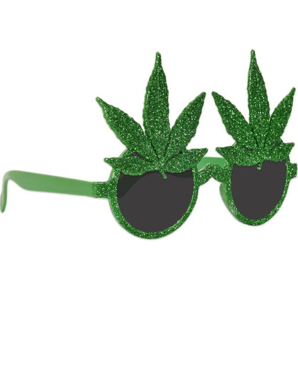 Glitter Weed Glasses