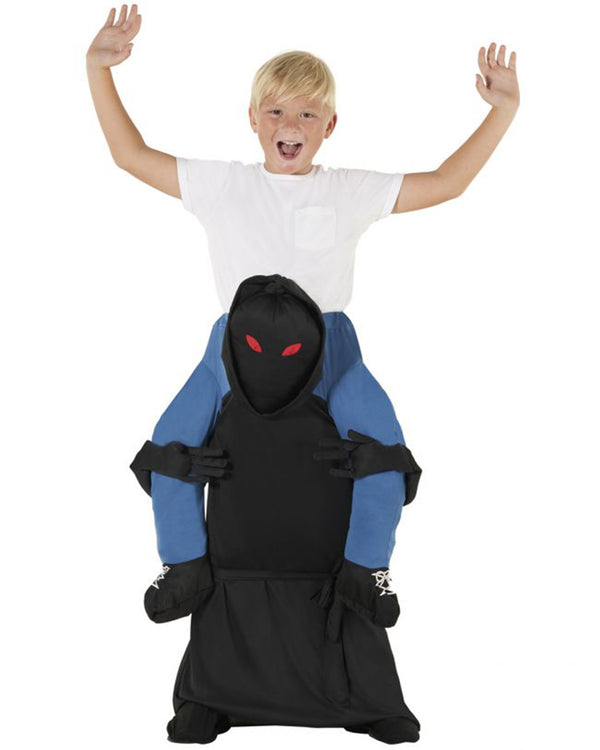 Glow Eyes Ghoul Piggyback Boys Costume