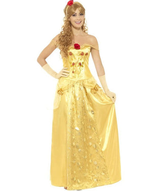 Golden Princess Womens Costume