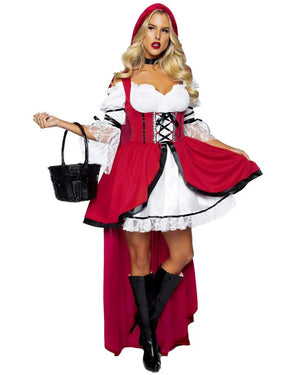 Gorgeous Storybook Red Riding Hood Womens Costume